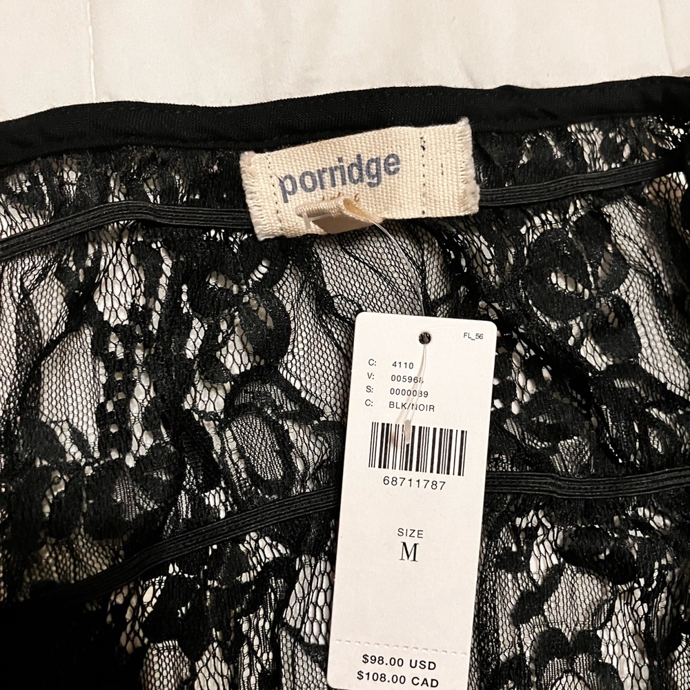 Porridge Elena Lace Smocked Blouse